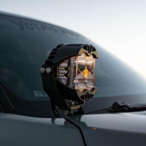 Toyota Tacoma Light Mounts - A-Pillar - Baja Designs - LP4 - `24-`27